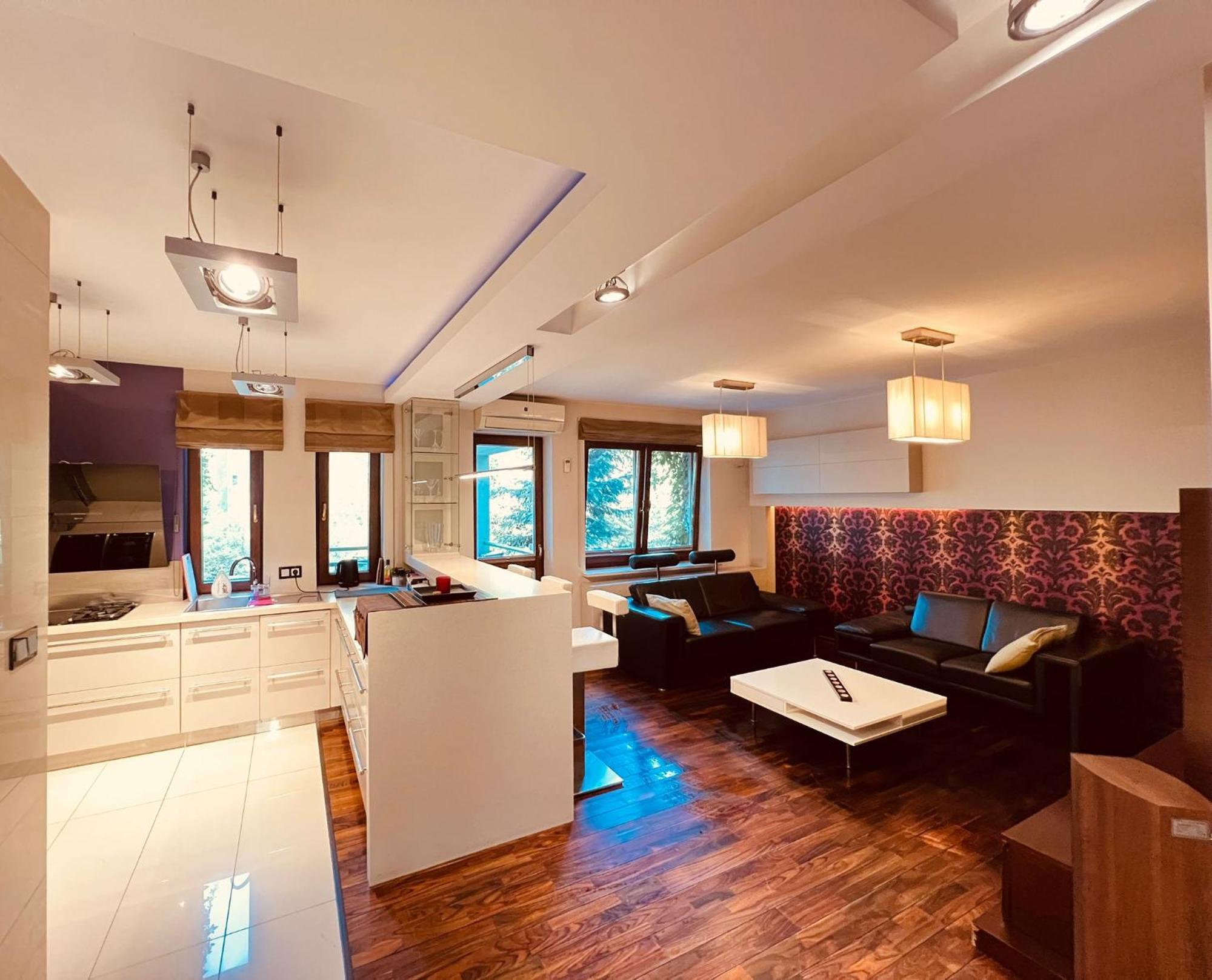 Ferienwohnung Lux Flat Easy To Reach Centrum Warschau Exterior foto